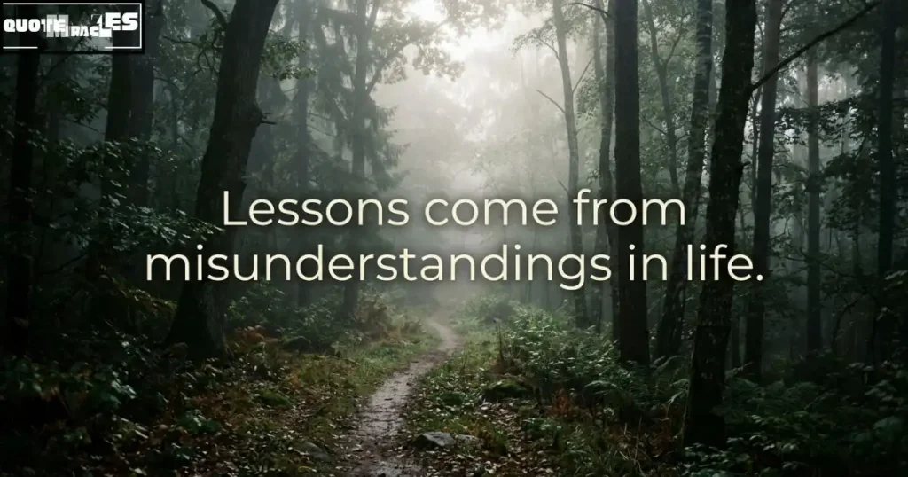 Real Misunderstanding Sayings About Life Lessons and Reality