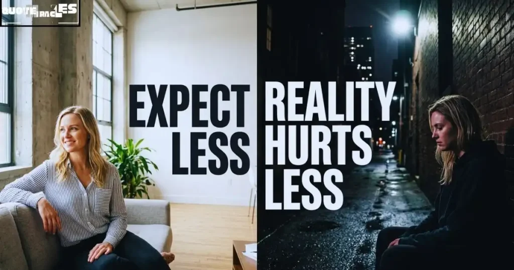 Reality vs Expectations Quotes