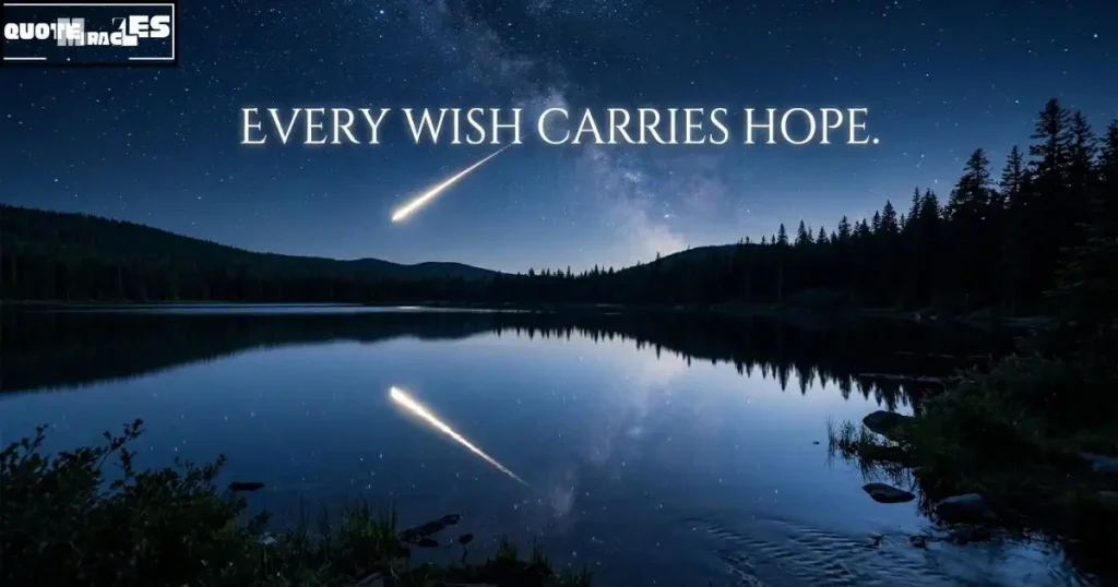 Reflective Shooting Star Quotes About Life, Hope, and Wishes