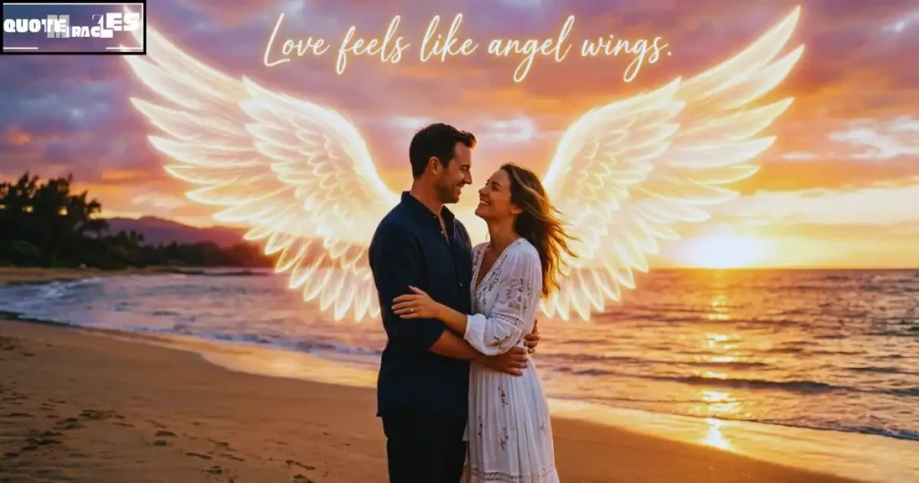 Romantic Angel Quotes About Love