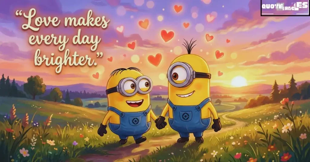 Romantic Minions Quotes About Love