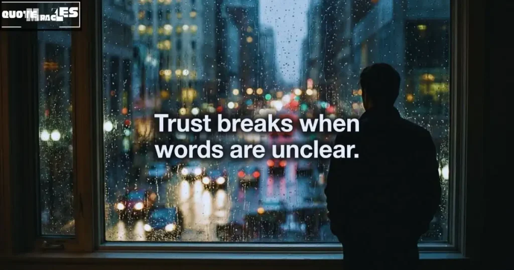 Sad Misunderstanding Quotes