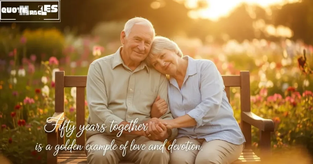 Short 50th Wedding Anniversary Wishes for Couple