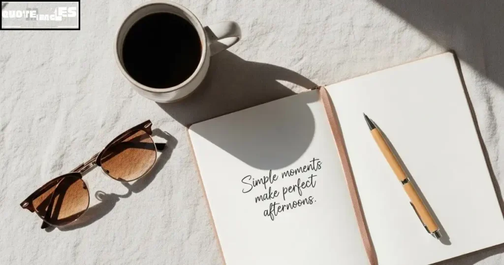 Short Afternoon Quotes for Instagram Captions