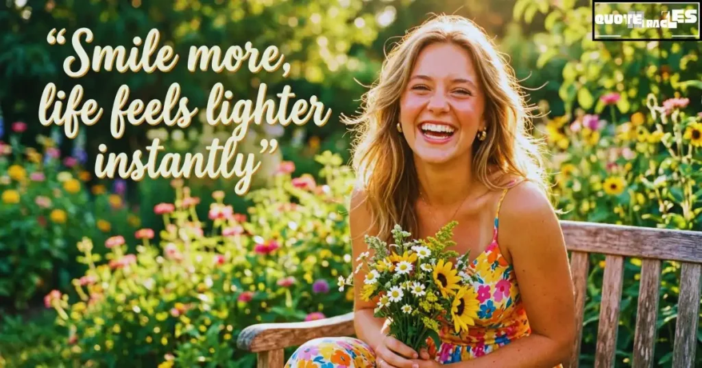 Smile Good Vibes Quotes