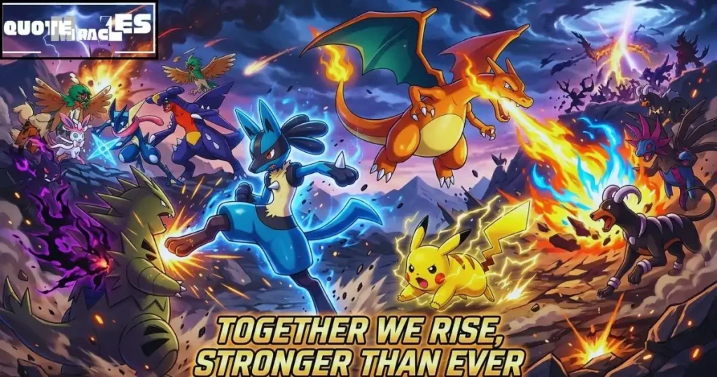 Top Pokemon Quotes About Teamwork
