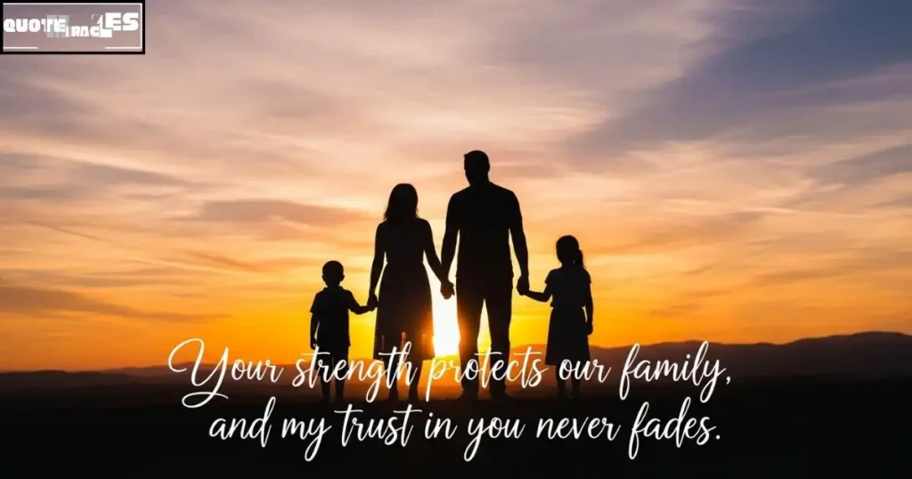 Trust Messages for My Husband Who Is Our Family’s Protector and Supporter