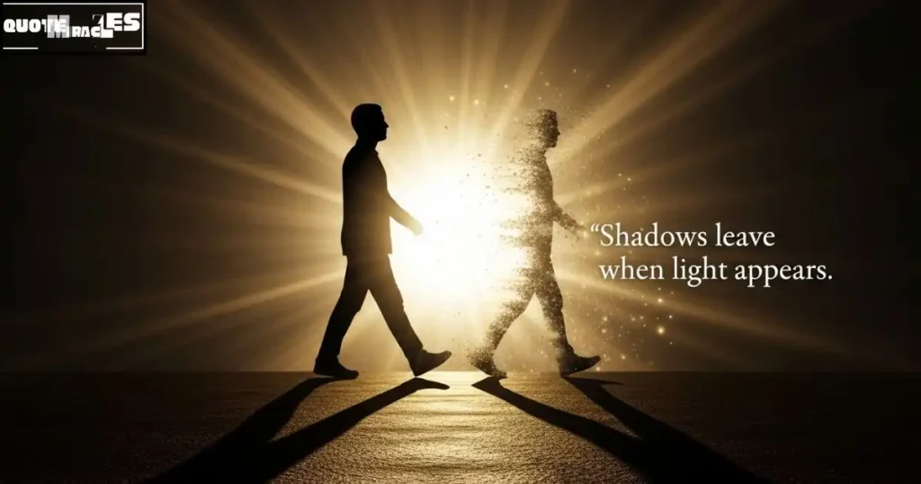 fake friends are like shadows quotes