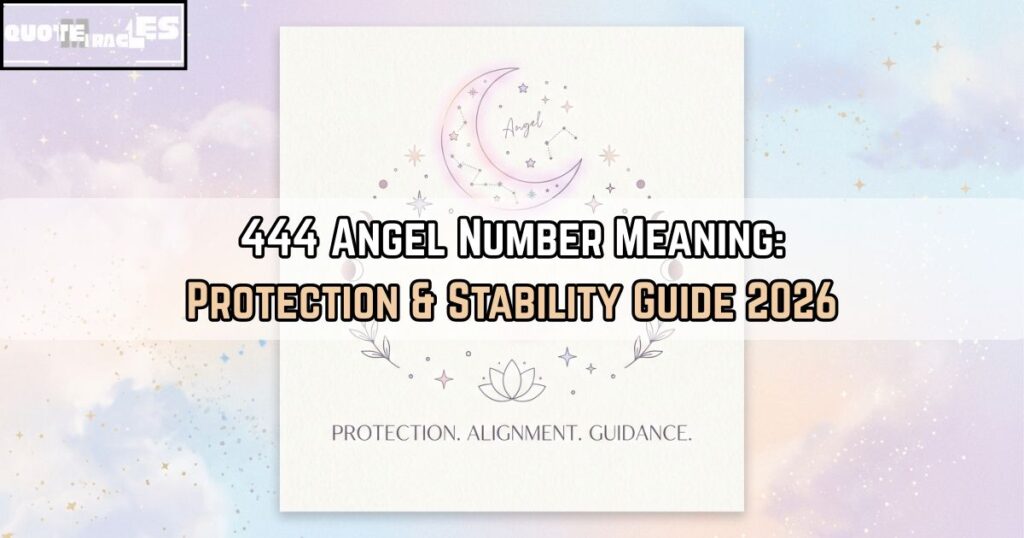 444 Angel Number