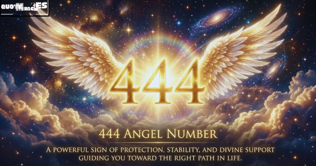 444 Angel Number Meaning