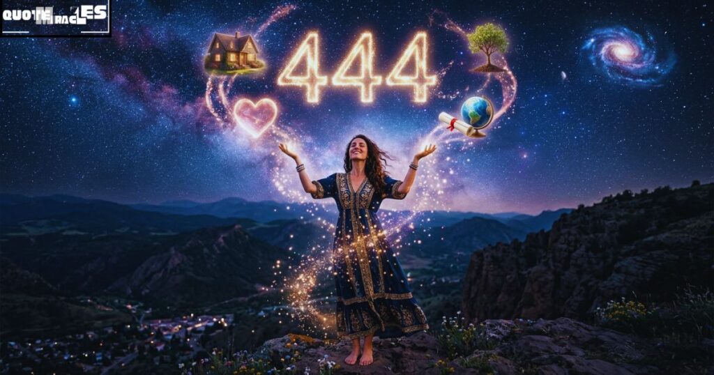 444 Angel Number Meaning in Manifestation