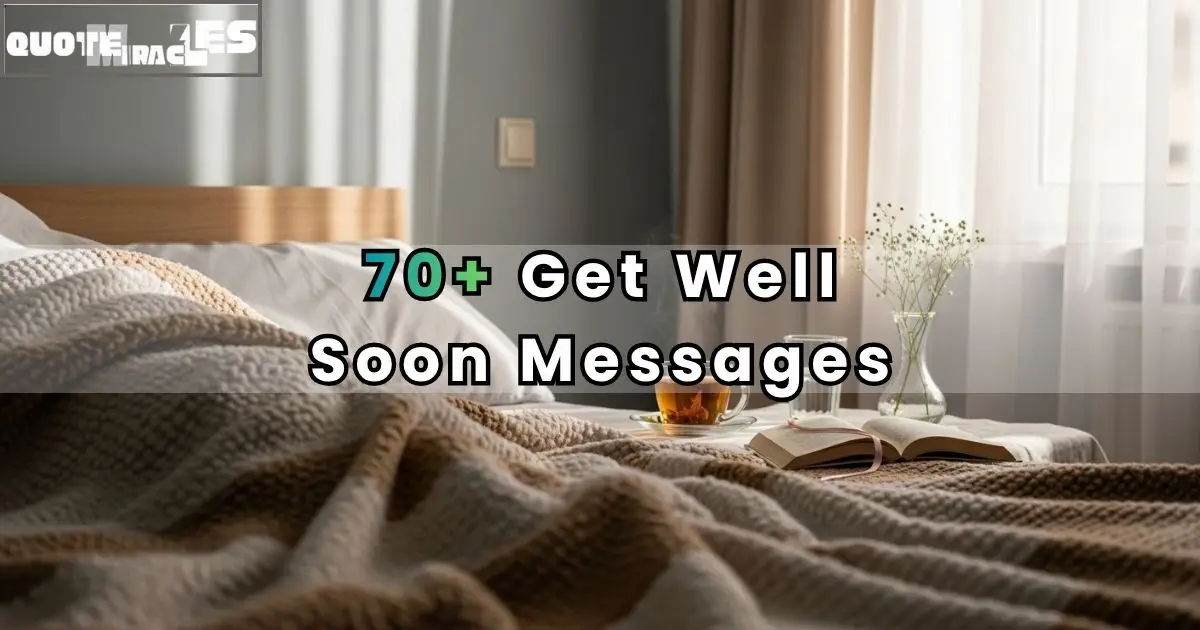 Get Well Soon Messages