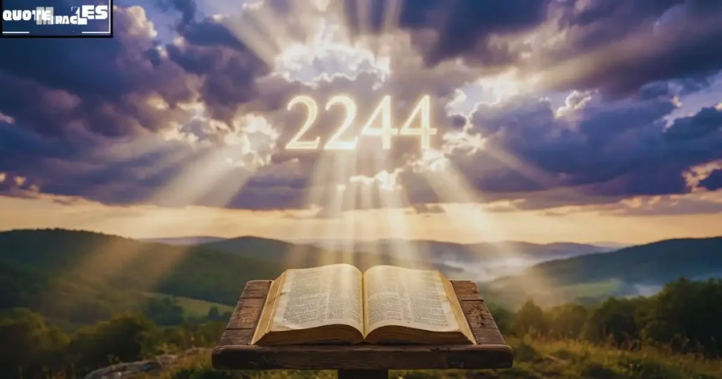 Biblical Meaning of 2244