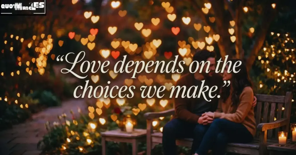 Choices Quotes About Love, Relationships and Emotions