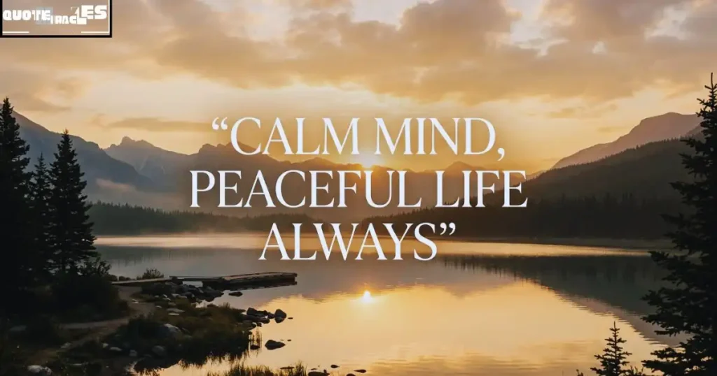 Daily Overthinking Quotes to Calm Your Mind Instantly