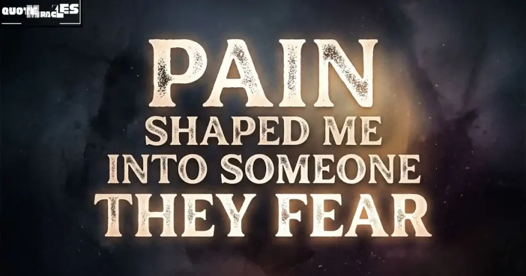 Deep Revenge Quotes About Pain