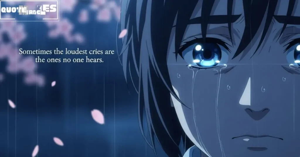 Sad Anime Quotes