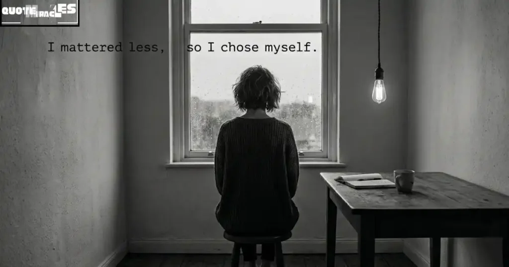 I Am No One’s Priority Quotes