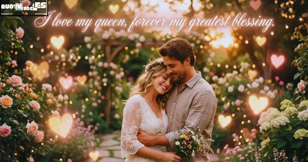I love my queen Quotes