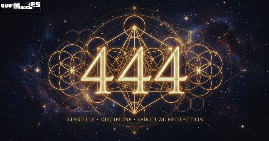 Numerology Behind 444