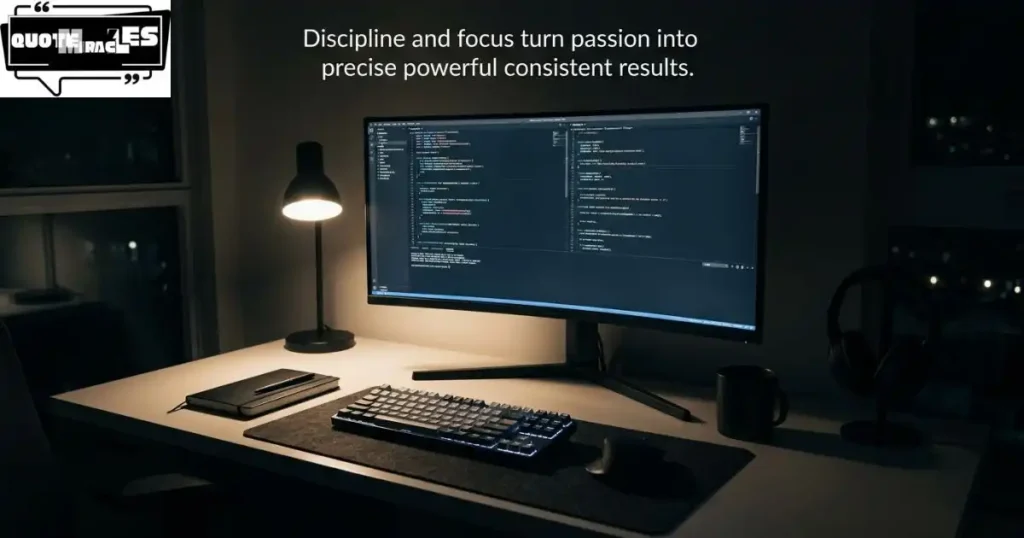 Precision Passion Quotes