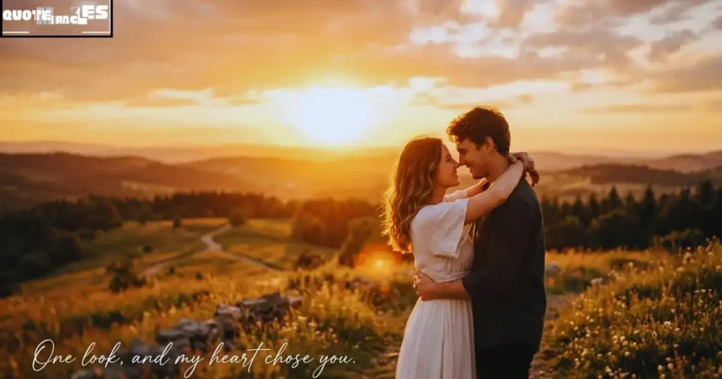 Romantic Crush Quotes About Love at First Sight