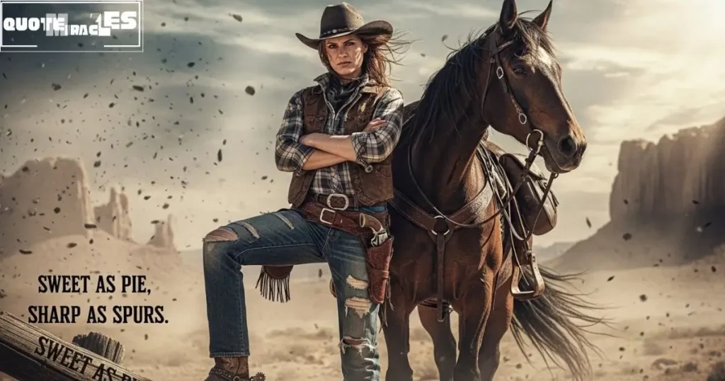 Sassy Cowgirl Quote