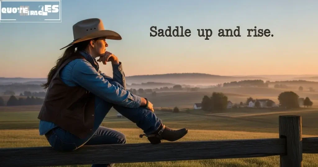 short cowgirl quotes