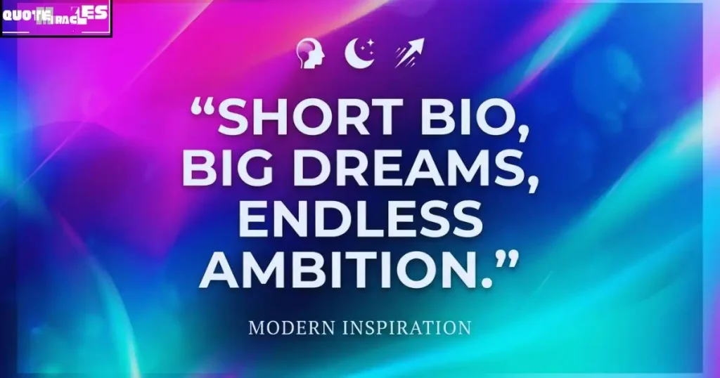 ✨ Catchy Quotes for Instagram Bio Ideas