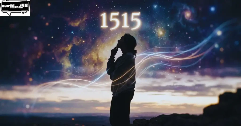 1515 angel number when thinking of someone