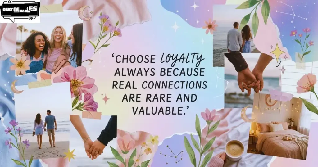 Aesthetic Loyalty Captions for Pinterest & Images