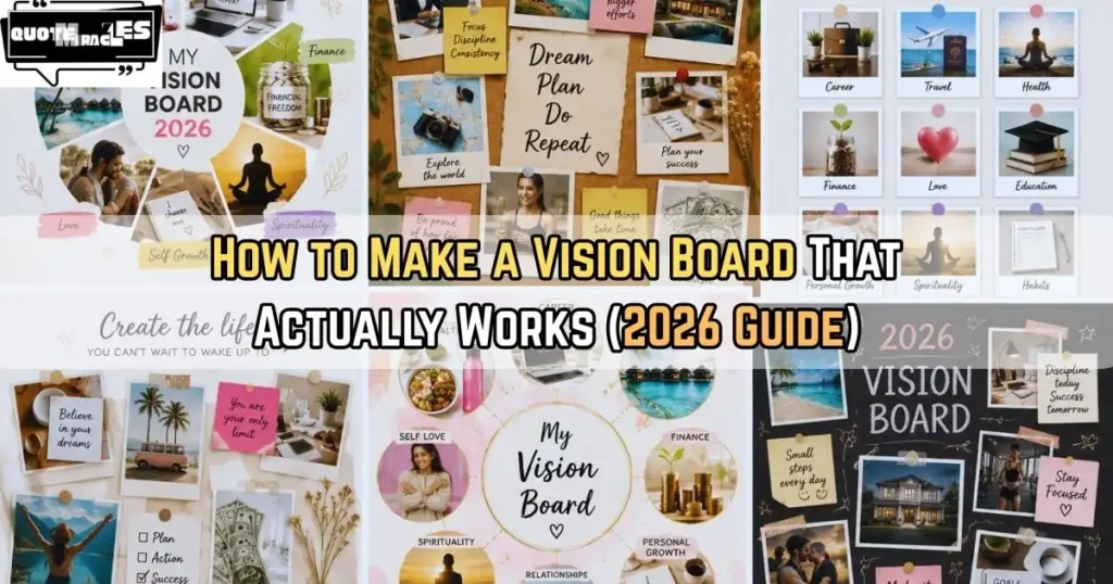 How to Make a Vision Board