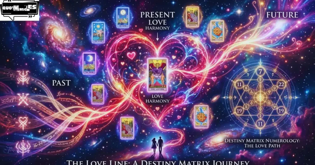 How to read Destiny Matrix Chart love