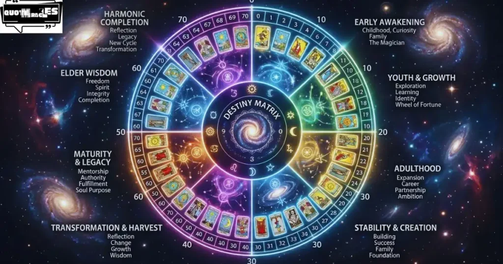 How to read destiny matrix chart age