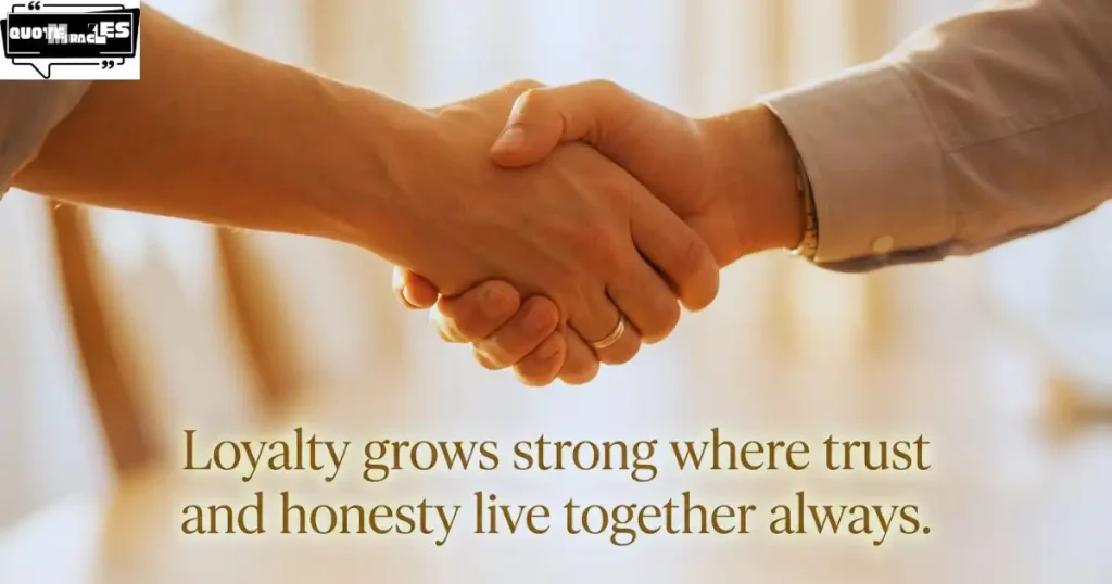 Loyalty Quotes About Trust and Honesty