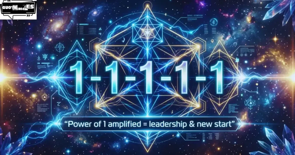 Numerology Breakdown of 11111