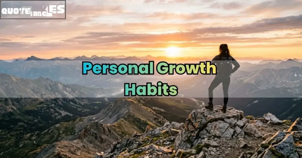 Personal Growth Habits