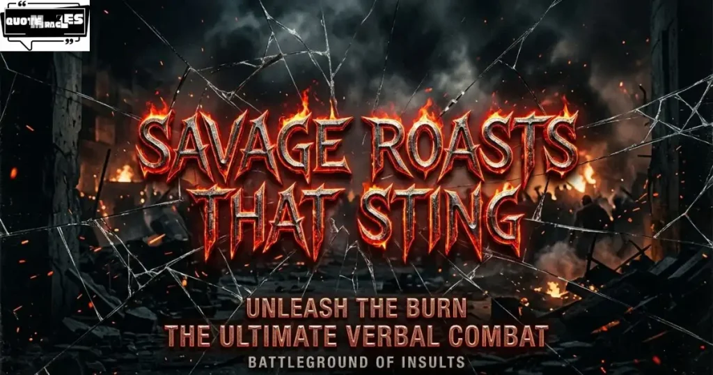 Savage Roasts That Sting