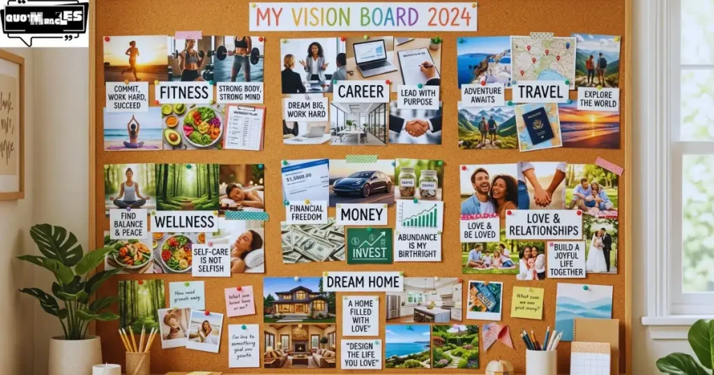 Vision Board Examples for Different Goals
