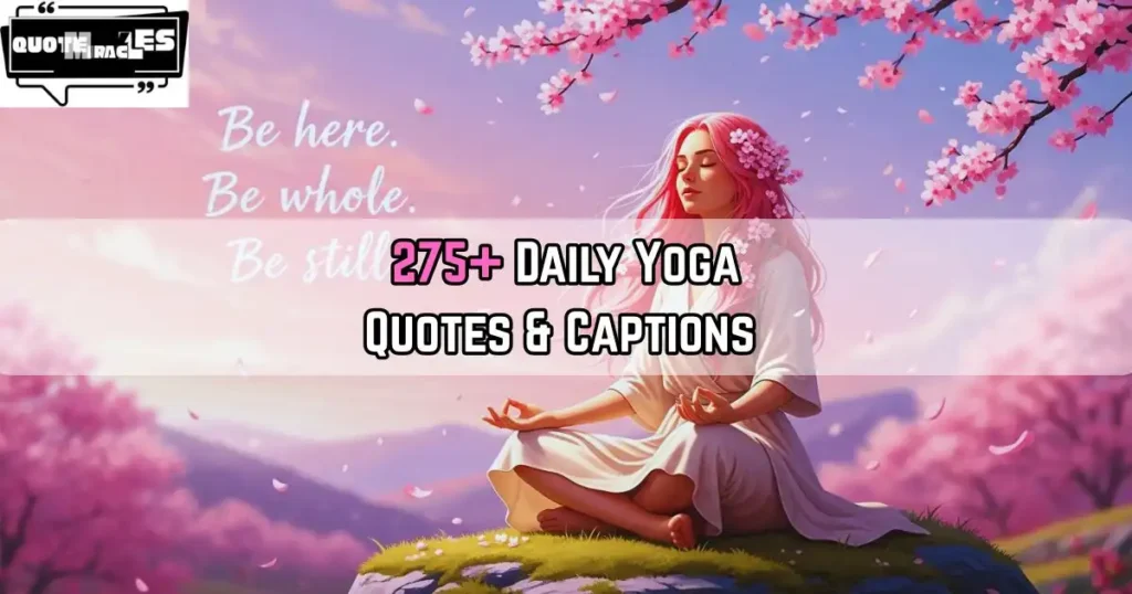 Yoga Quotes