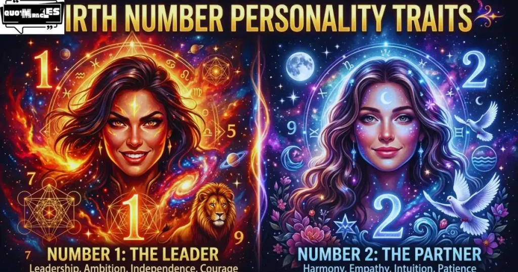 birth number personality traits