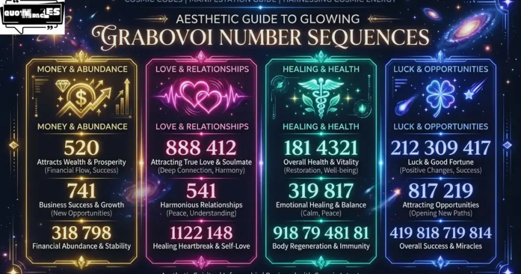 grabovoi codes list