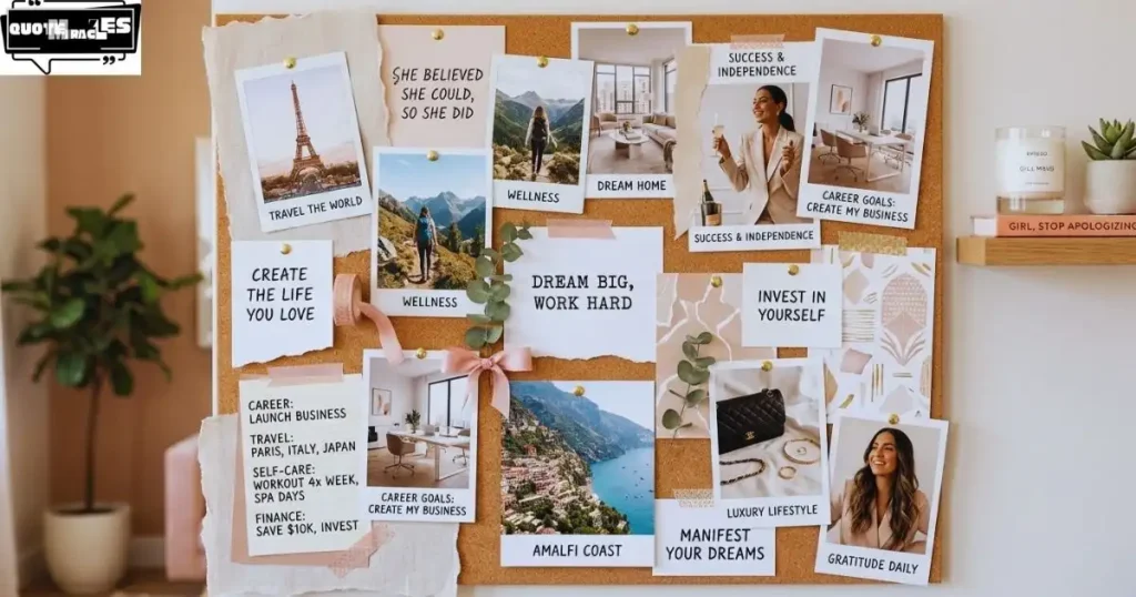 how to create a vision board