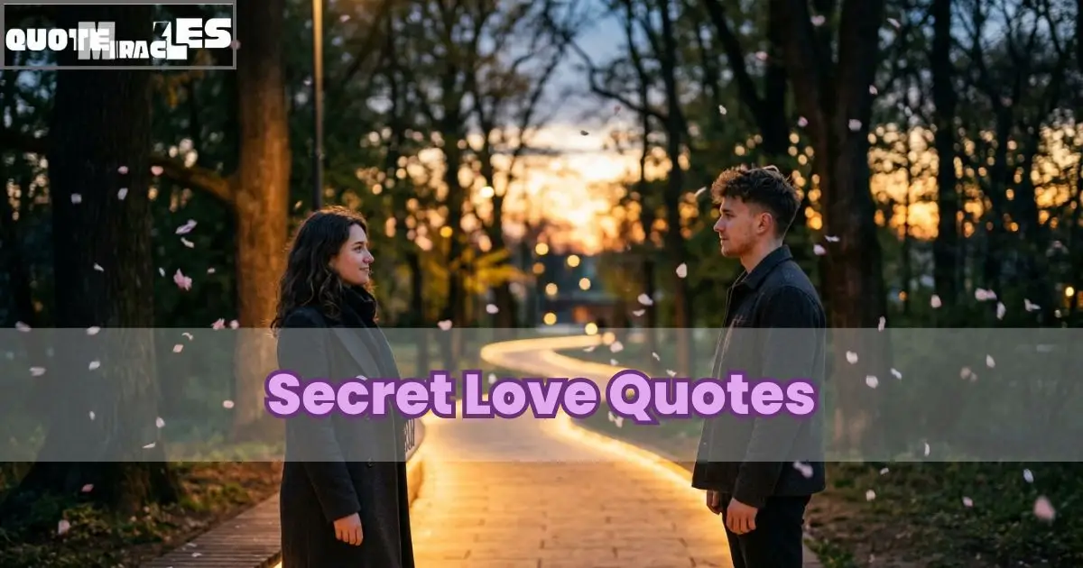 Secret Love Quotes
