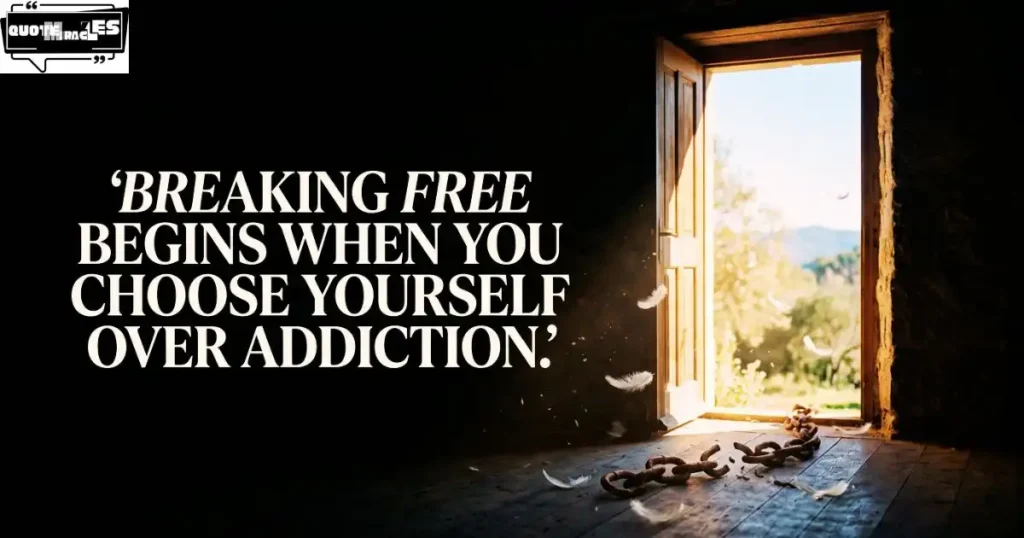 Addiction Quotes About Breaking Free & Starting Over