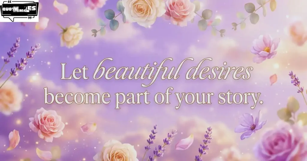 Aesthetic Desire Quotes for Pinterest & Social Media