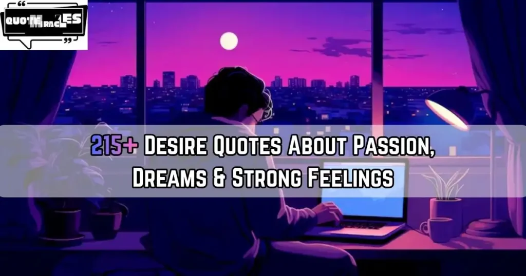 Desire Quotes
