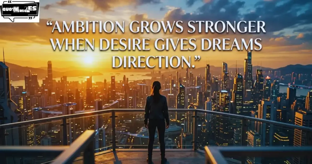 Desire Quotes About Ambition & Achieving Dreams