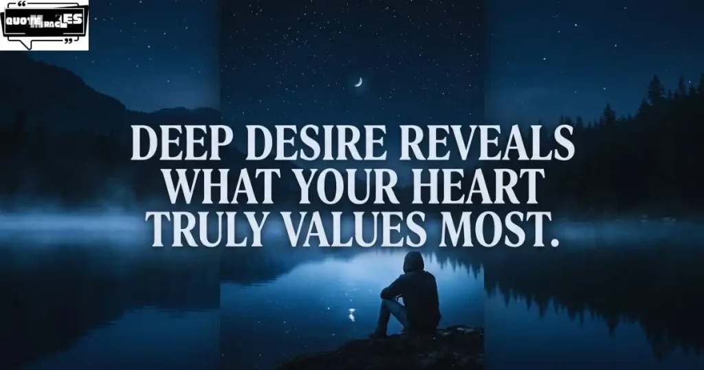 Emotional Desire Quotes About Wanting Something Deeply
