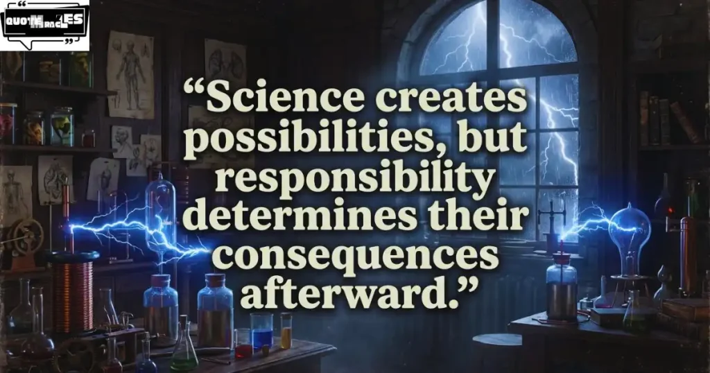 Frankenstein Quotes About Creation and Science